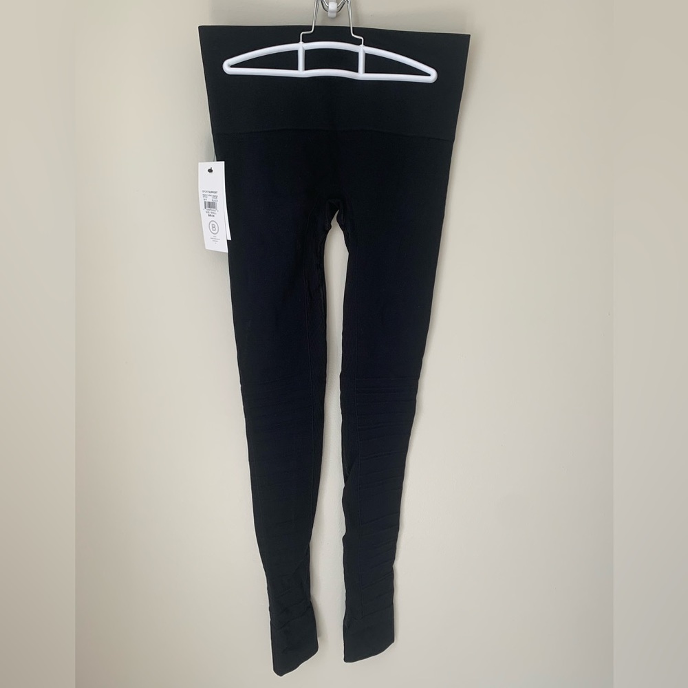 BLANQI Sport Support Hipster Cuffed Leggings Maternity/PP - Picture 2 of 6